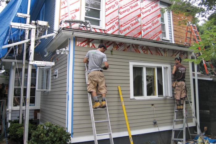 Repairing Old Wood Siding Small 1930's Cottage Old Original Wood