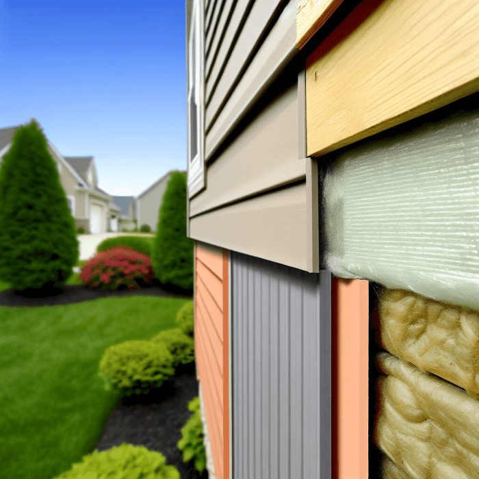 Home Exterior Renovation Siding Replacement and Insulation | Premium AI ...